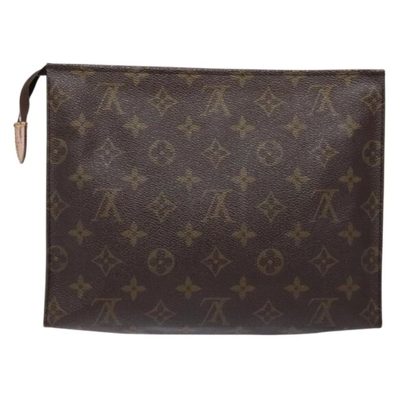 LOUIS VUITTON Monogram Poche Toilette 26 Pouch M47542 LV Auth 141832 - Picture 2 of 16